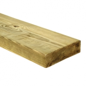 Wickes Treated Studwork (Cls) 38 x 140 x 2400mm Single £9.99