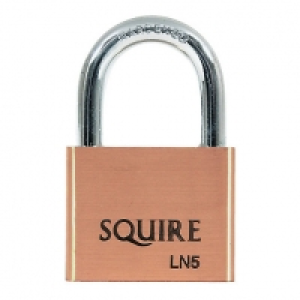 Squire LN5 Lion Padlock Brass 50mm £8.99