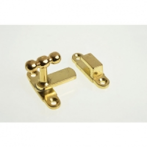 Wickes Showcase Catch Brass Plated 40mm &pound;2.49
