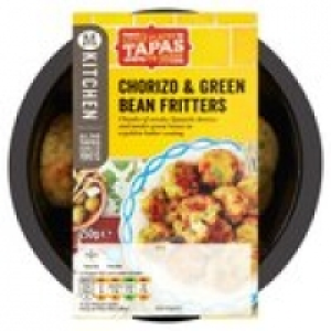 M Kitchen Tapas Chorizo & Green Bean Fritters &pound;2.49