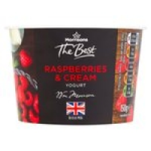 Morrisons The Best Raspberry Yogurt £0.50
