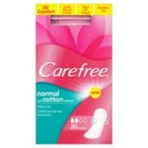 Carefree Cotton Breathable Pantyliners £1.00