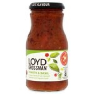 Loyd Grossman Tomato & Basil Pasta Sauce £1.94