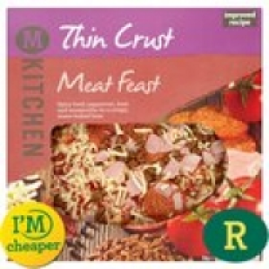 M Kitchen Thin Crust Meat Feast (R)