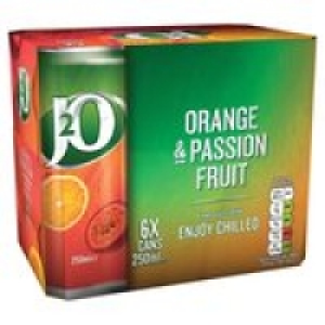 J2O Orange & Passion Fruit Still Juice D £3.00