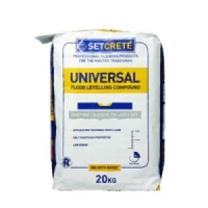 Setcrete Universal Floor Levelling Compound 20kg £9.99