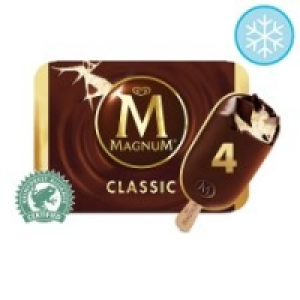 Magnum Classic Ice Cream 4 X 110Ml £1.75
