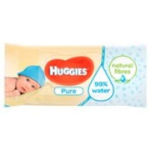 Huggies Pure Baby Wipes £1.00