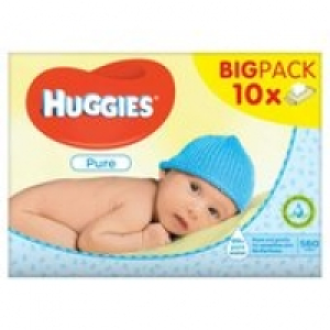 Huggies Pure Baby Wipes £6.00