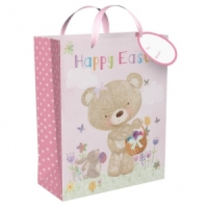 Easter Gift Bag - Happy Easter (Pink)