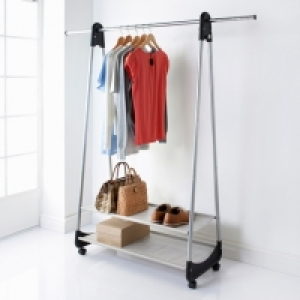 2 Shelf Garment Rail