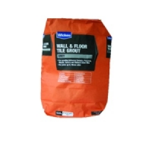 Wickes Wall & Floor Tile Grout Grey 12.5kg £14.99