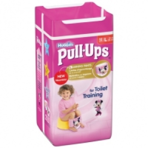 Huggies Pull Ups Large 12pk &pound;1.99