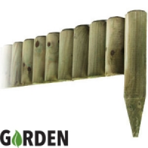 1m Wooden Border Fence