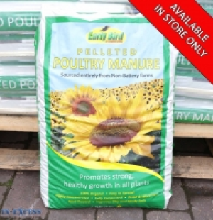 Early Bird Pelleted Poultry Manure 15kg £6.95