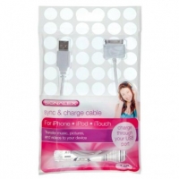 Poundland  Signalex Iphone 4/4s Sync And Charge Cable