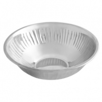 Poundland  Stainless Steel Serving Bowl 10 Inch