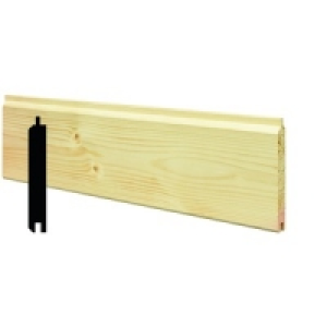 Wickes General Purpose Softwood Cladding 14x94x2400mm Pack 4 £16.29