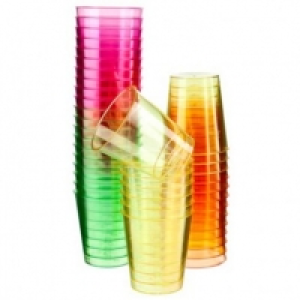Poundland  Neon Shot Glasses 40 Pack