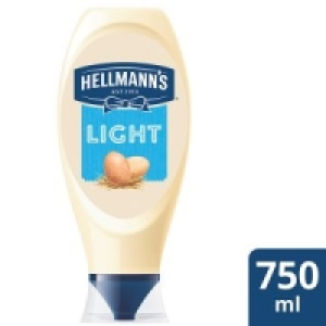 Hellmanns Light Squeezy Mayonnaise 750ml £2.50