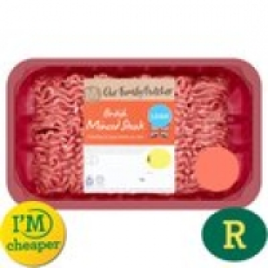 Morrisons British Minced Steak Lean (R)