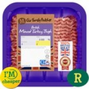 Morrisons British Minced Turkey Thigh (R)