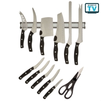 RobertDyas  Miracle Blade 12-Piece Professional Chefs Knife Set