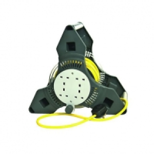 Wickes Tri Pro Extension Cable Reel 4 Sockets 25m £26.99