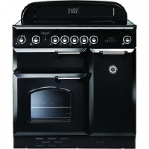 Rangemaster Classic 90 Range Cooker Black & Chrome £1,899.00
