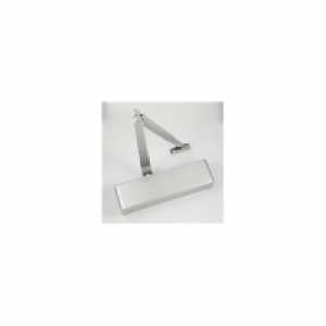 4FireDoors Overhead Door Closer Silver Size 2-4 £34.99