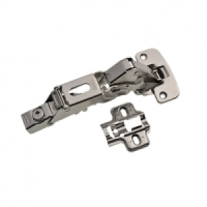 Wickes 165 Degree Clip On Cabinet Soft Close Hinge Nickel Pl &pound;12.49