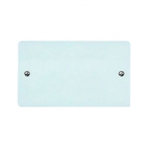MK Blanking Plate 2 Gang White K3828PPK £2.79