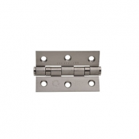 Wickes  Wickes Grade 7 Fire Rated Ball Bearing Hinge Satin 75mm 2 Pa