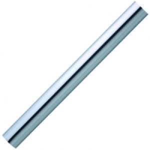 Wickes Polished Chrome Effect Finish Handrail 40 x 3600mm