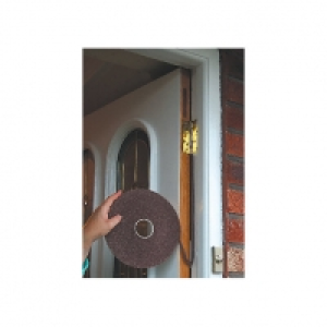 Wickes Soft Foam Draught Seal Brown 10m