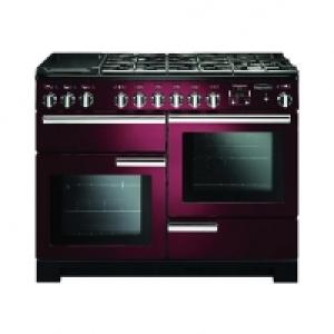 Prof Deluxe Cranberry 110cm Dual Fuel Range Cooker