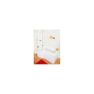 Wickes Misa Shower Bath Compact Right Hand White 1500mm £200.00