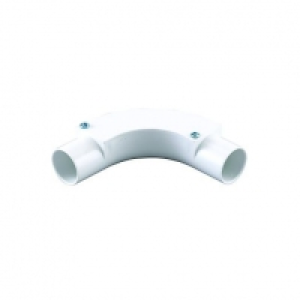 Wickes Trunking Inspection Bend White 25mm