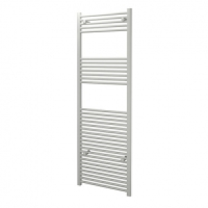 Kudox Towel Radiator 600 x 1800mm Straight White £141.99
