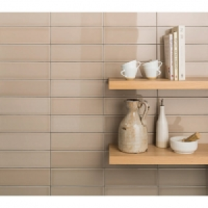 Wickes Soho Cream Ceramic Tile 300 x 100mm