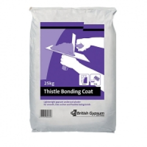 British Gypsum Thistle Bonding Coat Plaster 25kg £8.49