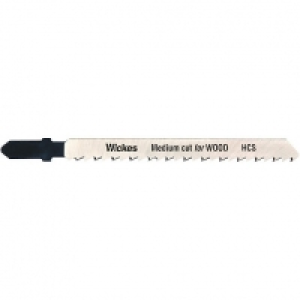 Wickes Universal Medium Cut Jigsaw Blade for Wood Pack 5