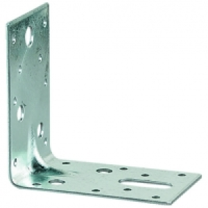 Wickes Galvanised Heavy Duty Angle Bracket 80x50x70mm