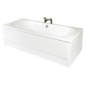 Wickes Avaris Double Ended Steel Bath 1800x800mm £275.00