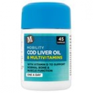 Morrisons Cod Liver Oil & Mulitvitamin &pound;2.50