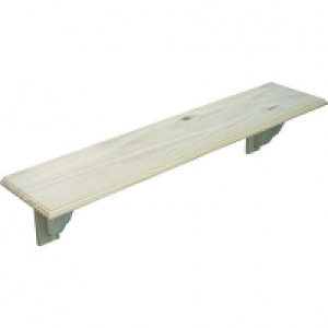 Wickes Pine Shelf Kit 16x190x890mm £5.99