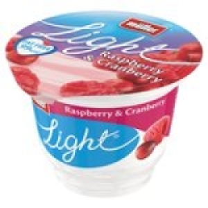 Muller Light Raspberry & Cranberry Yogurt £0.68