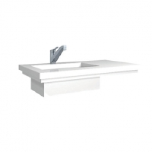 Wickes Mode Vanity Bowl Basin Right Hand 900mm