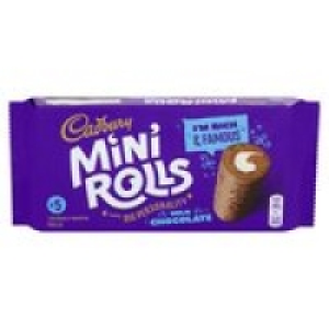 Cadbury Chocolate Mini Rolls £1.60