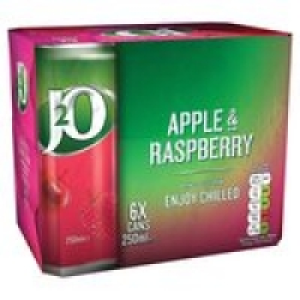 J2O Apple & Raspberry Cans £3.00